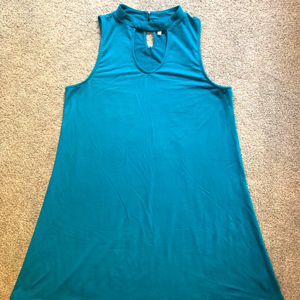 Teal Dress